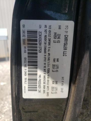 2C3KA33G28H137520 - 2008 CHRYSLER 300 LIMITED BLACK photo 12