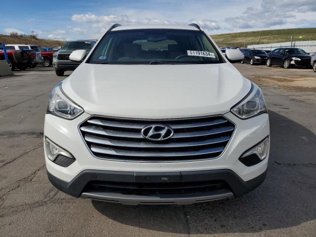 KM8SMDHF1EU044792 - 2014 HYUNDAI SANTA FE GLS WHITE photo 5