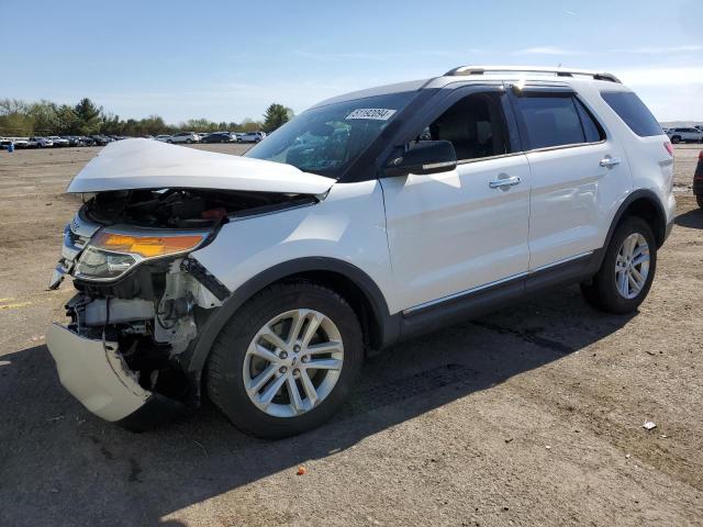 1FM5K8D86FGA50220 - 2015 FORD EXPLORER XLT WHITE photo 1