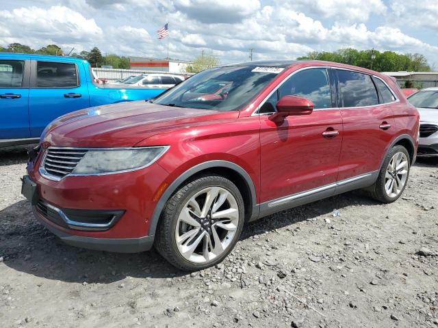2LMPJ8LP1GBL63239 - 2016 LINCOLN MKX RESERVE RED photo 1