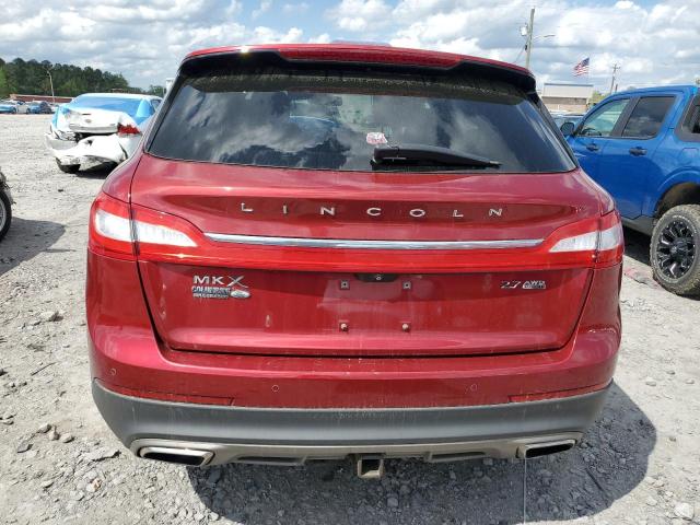 2LMPJ8LP1GBL63239 - 2016 LINCOLN MKX RESERVE RED photo 6