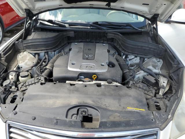JN1AJ0HR8BM854138 - 2011 INFINITI EX35 BASE Սպիտակ լուսանկար 12