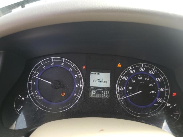 JN1AJ0HR8BM854138 - 2011 INFINITI EX35 BASE Սպիտակ լուսանկար 9