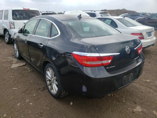 1G4PS5SK0E4136855 - 2014 BUICK VERANO BLACK photo 3