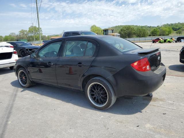 1G1AK55F577290934 - 2007 CHEVROLET COBALT LS BLACK photo 2