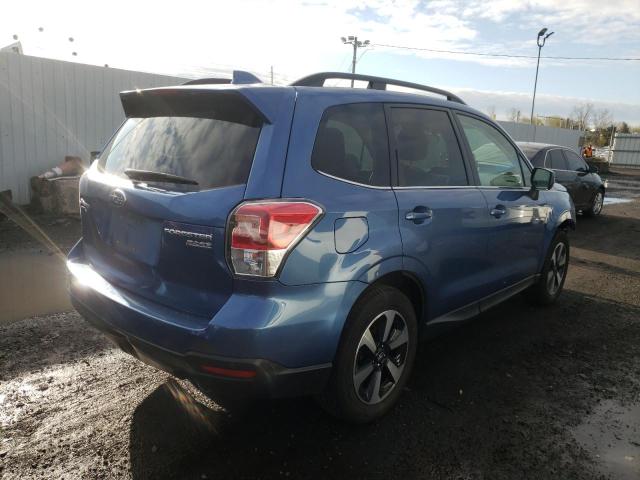 JF2SJARC5HH471908 - 2017 SUBARU FORESTER 2.5I LIMITED BLUE photo 3