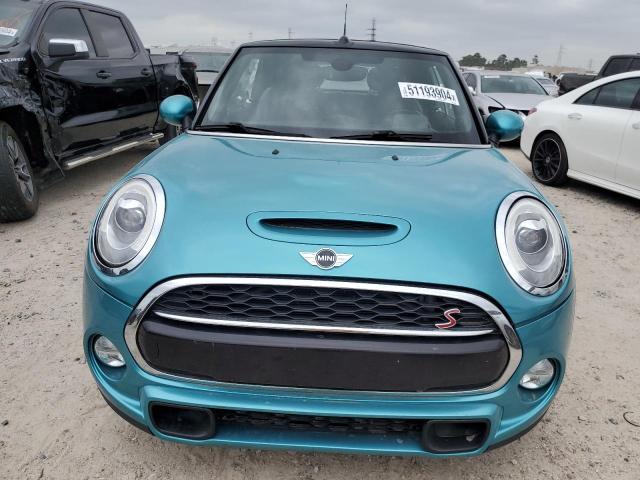 WMWWG9C56J3E39012 - 2018 MINI COOPER S TEAL photo 5