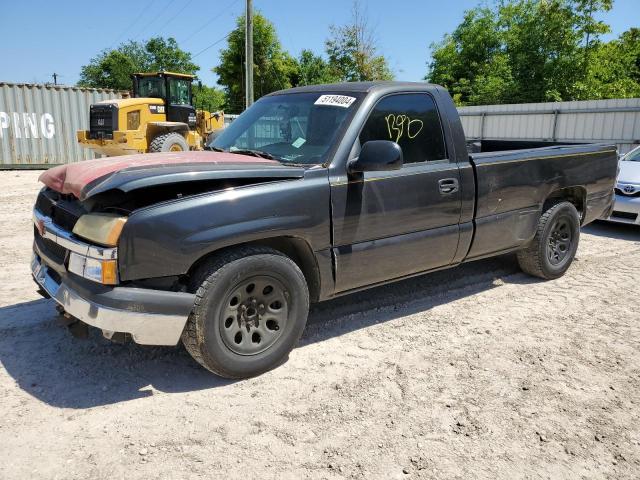 1GCEC14X95Z189289 - 2005 CHEVROLET SILVERADO C1500 BLACK photo 1