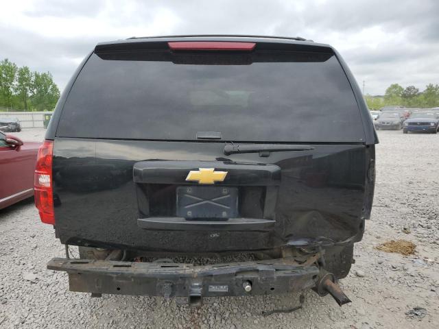 1GNSKBE03DR348326 - 2013 CHEVROLET TAHOE K1500 LT BLACK photo 6