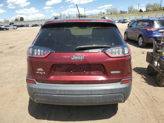 1C4PJMLB1KD287411 - 2019 JEEP CHEROKEE LATITUDE PLUS BURGUNDY photo 6