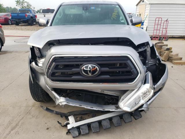 5TFAZ5CN5MX115740 - 2021 TOYOTA TACOMA DOUBLE CAB SILVER photo 5