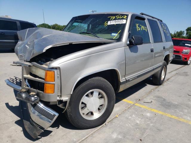 1GKEC13R7XJ785672 - 1999 GMC YUKON BEIGE photo 2