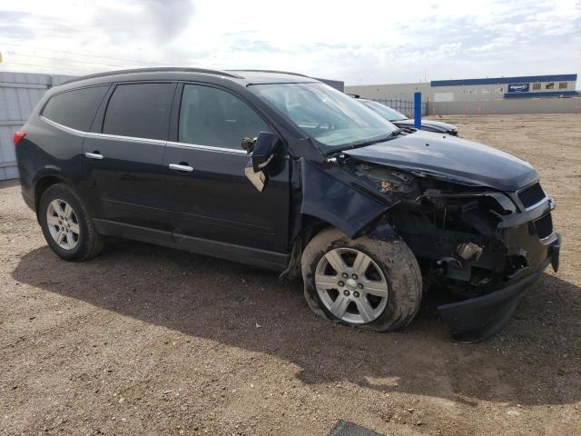 1GNLVGED5AJ249593 - 2010 CHEVROLET TRAVERSE LT BLACK photo 4