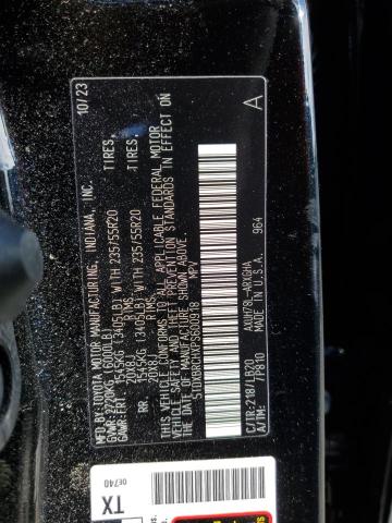 5TDXBRCHXPS600918 - 2023 TOYOTA HIGHLANDER HYBRID LIMITED BLACK photo 14