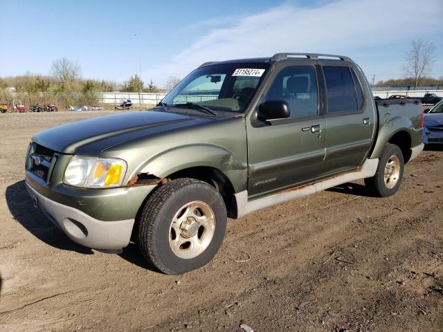 1FMZU67E42UB49454 - 2002 FORD EXPLORER S GREEN photo 1