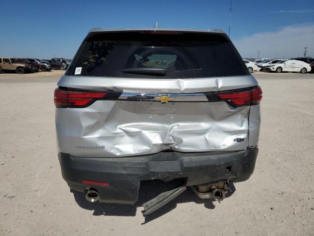 1GNERFKW8NJ117849 - 2022 CHEVROLET TRAVERSE LS SILVER photo 6