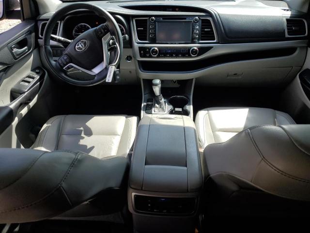 5TDJKRFH1GS502779 - 2016 TOYOTA HIGHLANDER XLE GRAY photo 8