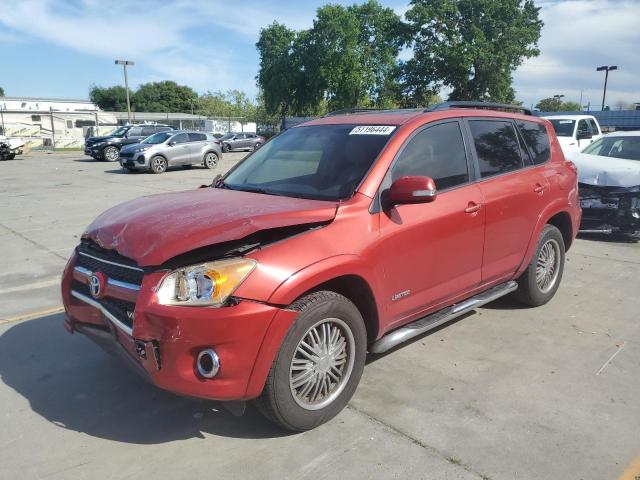 JTMYK4DV9AD003838 - 2010 TOYOTA RAV4 LIMITED RED photo 1