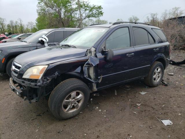 KNDJC735295873941 - 2009 KIA SORENTO LX BLACK photo 1