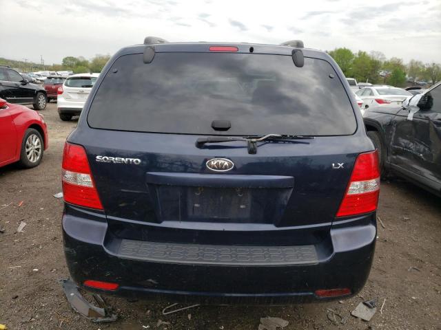 KNDJC735295873941 - 2009 KIA SORENTO LX BLACK photo 6