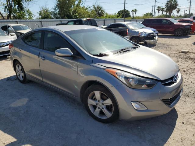 KMHDH4AE1CU373665 - 2012 HYUNDAI ELANTRA GLS GRAY photo 4