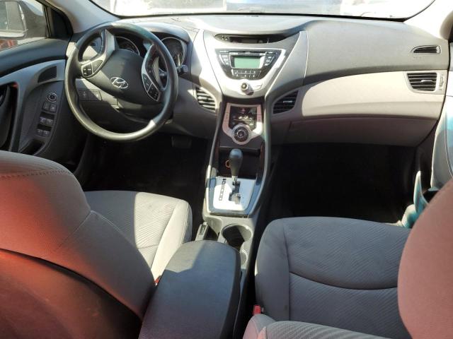 KMHDH4AE1CU373665 - 2012 HYUNDAI ELANTRA GLS GRAY photo 8