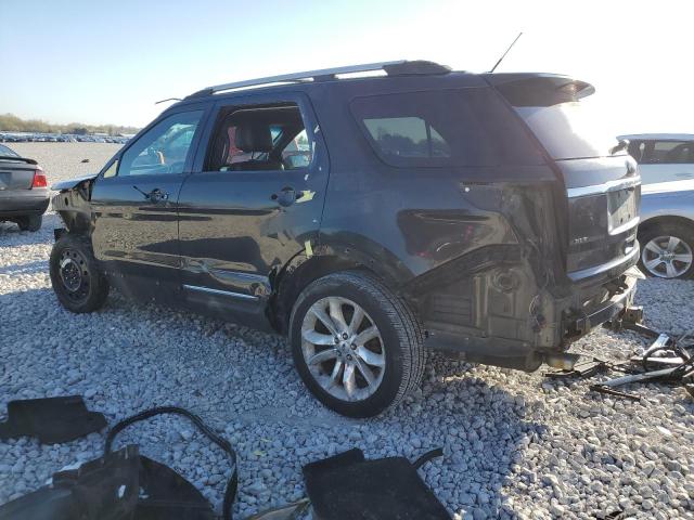 1FM5K8D87DGA66293 - 2013 FORD EXPLORER XLT BLACK photo 2