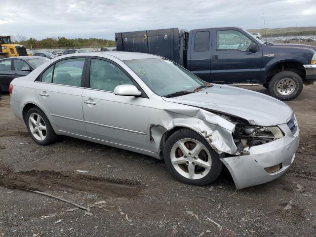 5NPEU46F46H072411 - 2006 HYUNDAI SONATA GLS SILVER photo 4