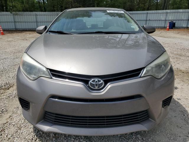 2T1BURHE9FC431548 - 2015 TOYOTA COROLLA L SILVER photo 5