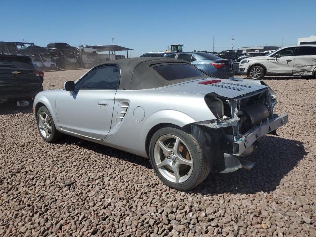 JTDFR320430061273 - 2003 TOYOTA MR2 SPYDER SILVER photo 2