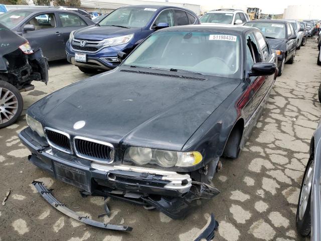 WBAGG83401DN86827 - 2001 BMW 740 I AUTOMATIC BLACK photo 1