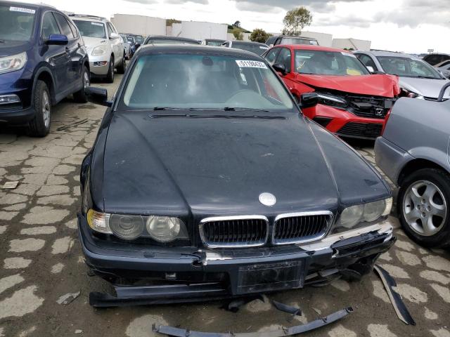 WBAGG83401DN86827 - 2001 BMW 740 I AUTOMATIC BLACK photo 5