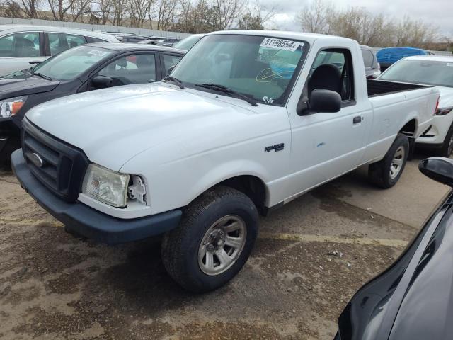 1FTYR10U15PA50602 - 2005 FORD RANGER WHITE photo 1