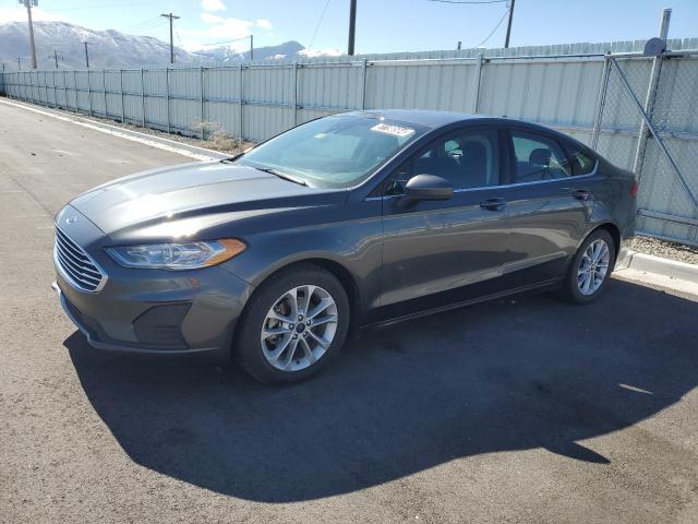 3FA6P0HD2LR164499 - 2020 FORD FUSION SE GRAY photo 1