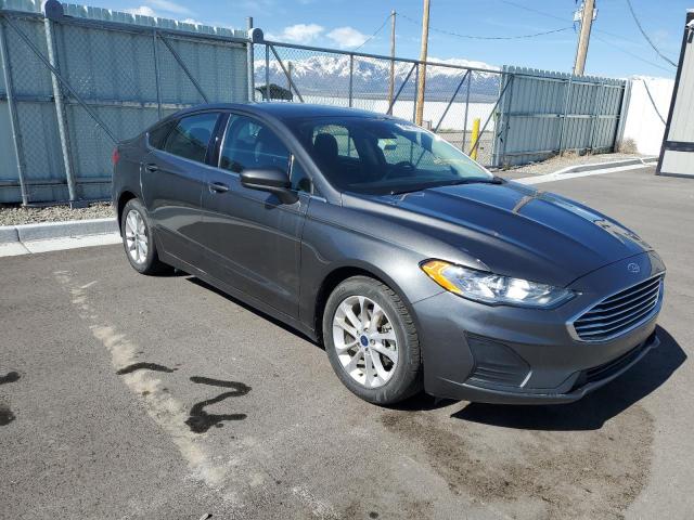 3FA6P0HD2LR164499 - 2020 FORD FUSION SE GRAY photo 4