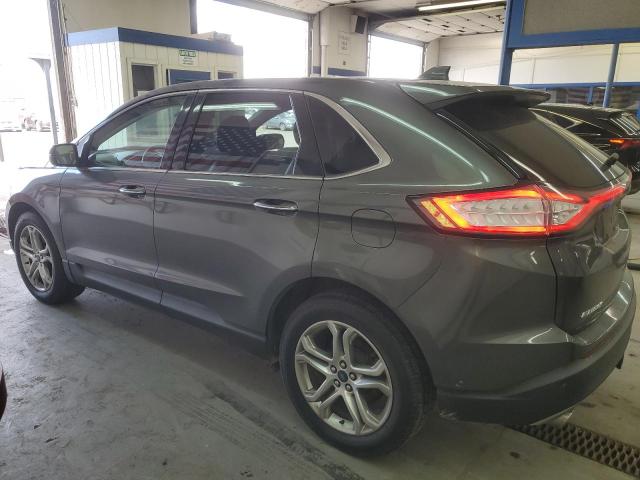 2FMPK4K90JBB67403 - 2018 FORD EDGE TITANIUM GRAY photo 2