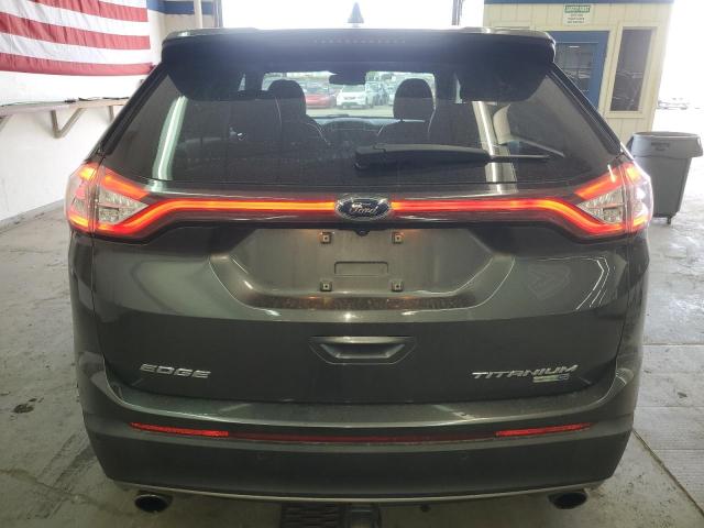 2FMPK4K90JBB67403 - 2018 FORD EDGE TITANIUM GRAY photo 6