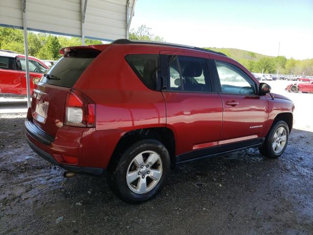 1C4NJCBA2FD284534 - 2015 JEEP COMPASS SPORT MAROON photo 3