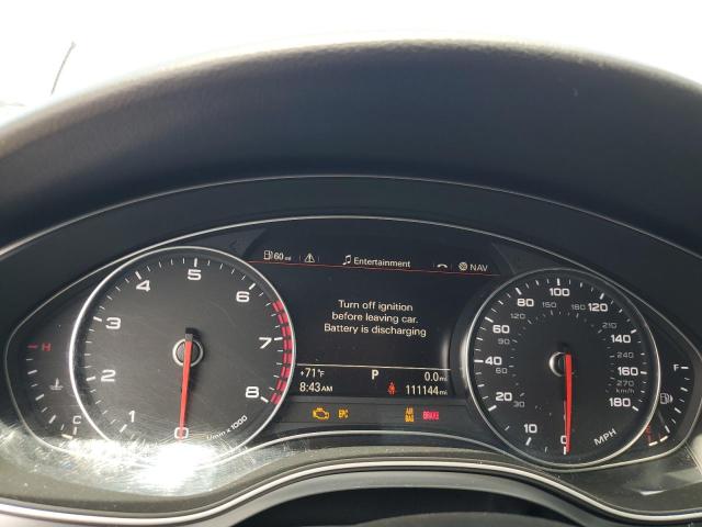 WAUHGAFC8FN031205 - 2015 AUDI A6 PRESTIGE GRAY photo 9