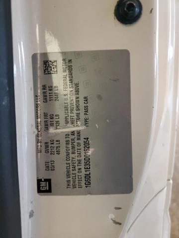 1G6DL1E35D0162054 - 2013 CADILLAC CTS PERFORMANCE COLLECTION Weiß Foto 13