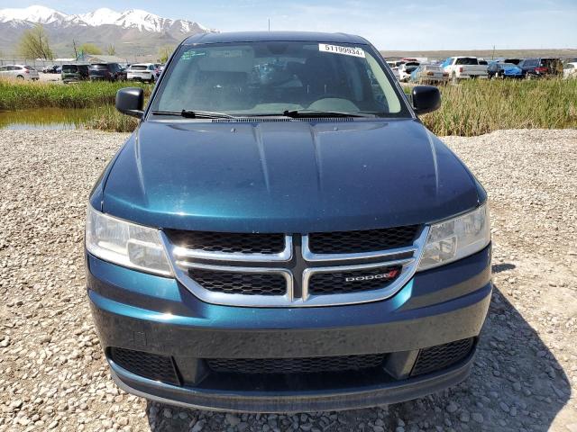 3C4PDCAB8ET263545 - 2014 DODGE JOURNEY SE BLUE photo 5