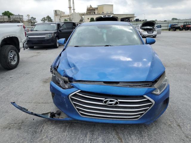 5NPD84LF0JH237271 - 2018 HYUNDAI ELANTRA SEL BLUE photo 5