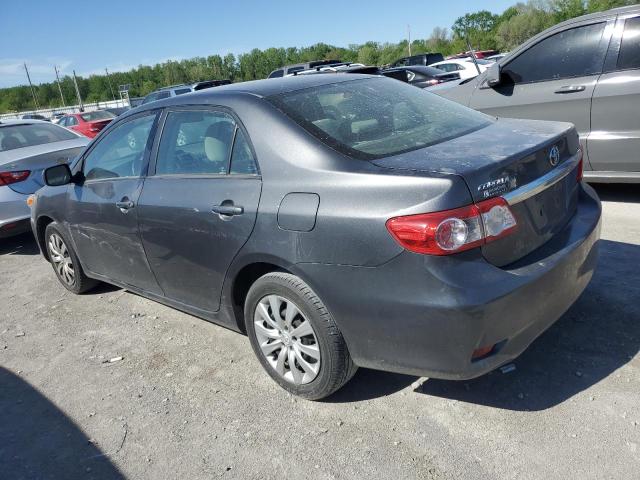 2T1BU4EE8CC895563 - 2012 TOYOTA COROLLA BASE GRAY photo 2