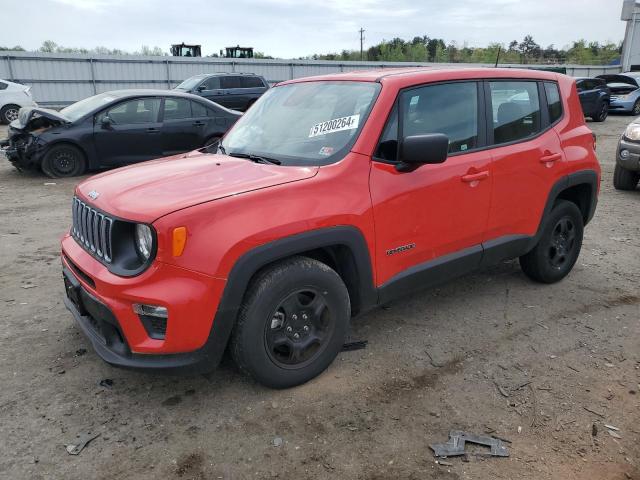 ZACNJDA16NPN46222 - 2022 JEEP RENEGADE SPORT RED photo 1