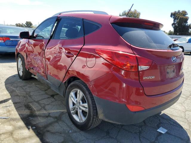 KM8JU3AC4DU587297 - 2013 HYUNDAI TUCSON GLS RED photo 2