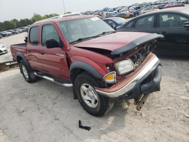 5TEGN92N94Z444805 - 2004 TOYOTA TACOMA DOUBLE CAB PRERUNNER MAROON photo 4
