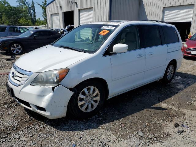 5FNRL38709B411141 - 2009 HONDA ODYSSEY EXL WHITE photo 1