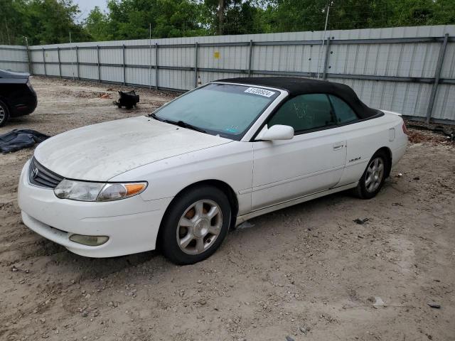 2T1FF28P43C606739 - 2003 TOYOTA CAMRY SOLA SE WHITE photo 1