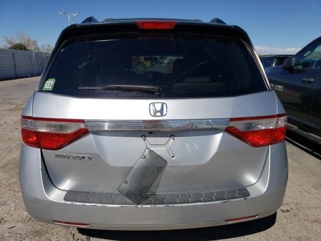 5FNRL5H63CB050322 - 2012 HONDA ODYSSEY EXL SILVER photo 6