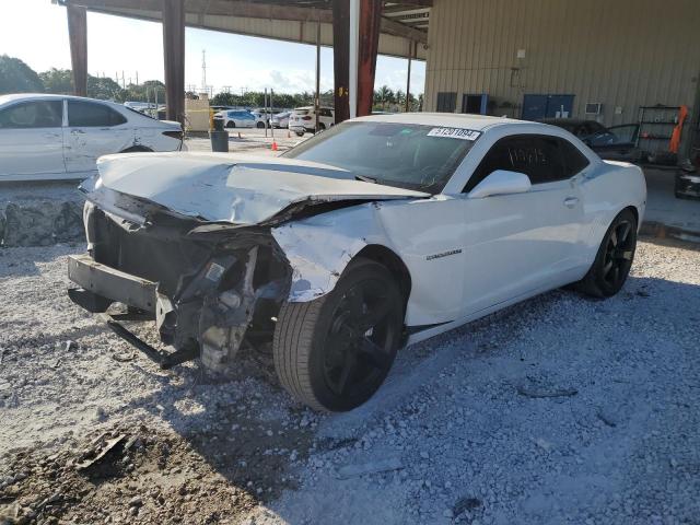 2G1FC1E32C9167344 - 2012 CHEVROLET CAMARO LT WHITE photo 1